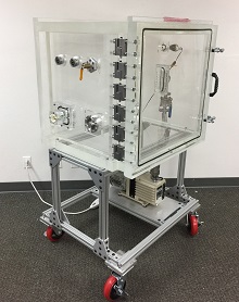 vacuum package testing chamber system