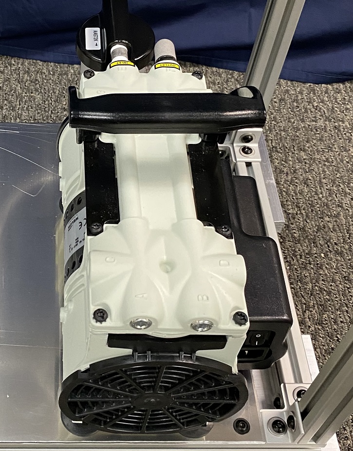 WobL Pressure and Vacuum Dry Pump, 100V 5060Hz 1Ph, 100 Torr at 0.75 CFM