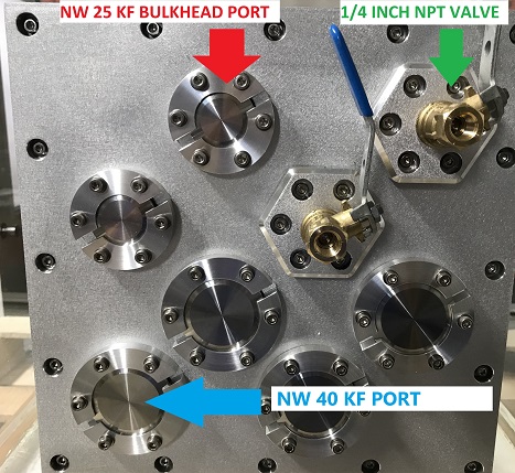 Add Various Vacuum Ports and Bulkheads to your Vacuum Chamber