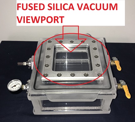 Install a viewport to your vacuum chamber